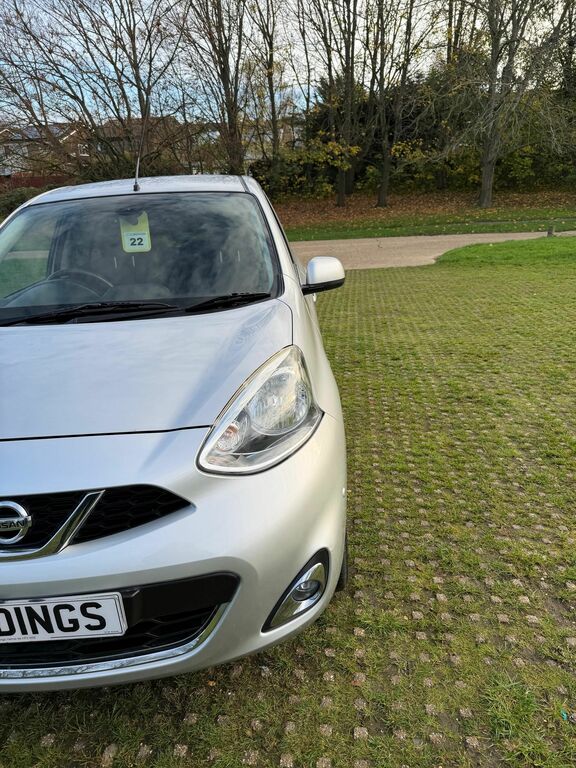 Nissan Micra 1.2 N-tec Cvt Euro 6 Silver #2