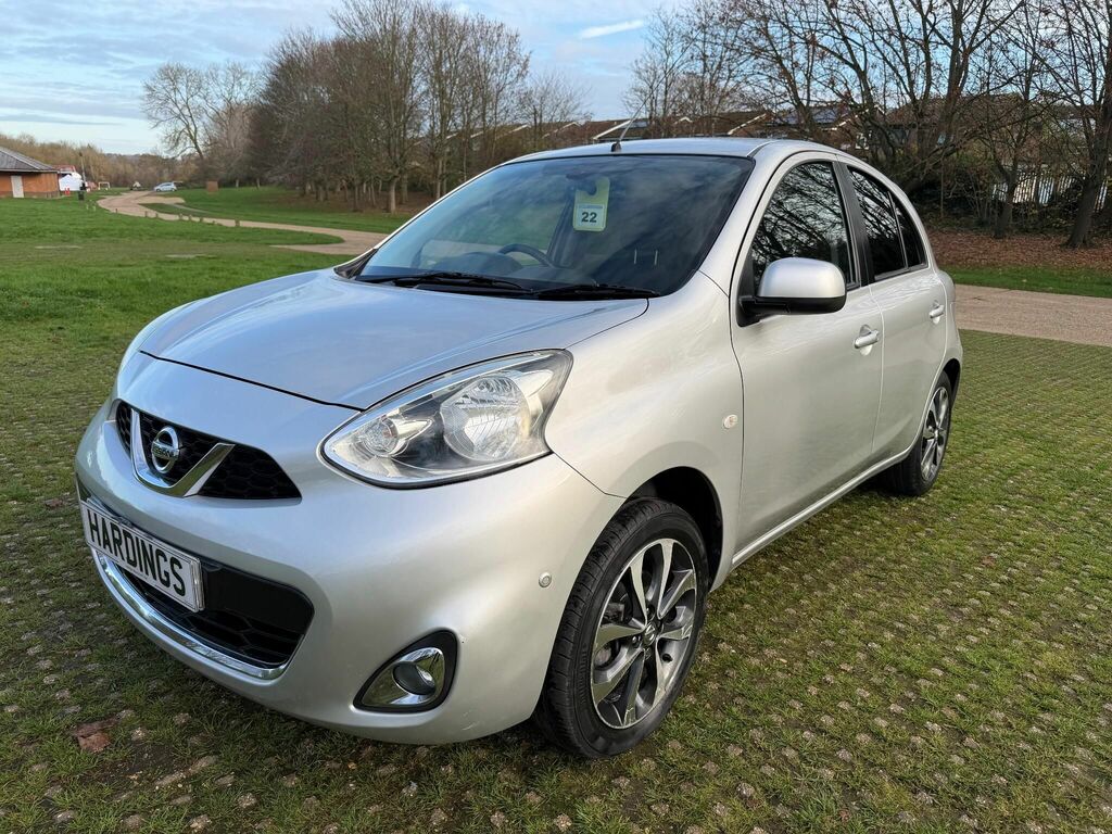 Nissan Micra 1.2 N-tec Cvt Euro 6 Silver #3