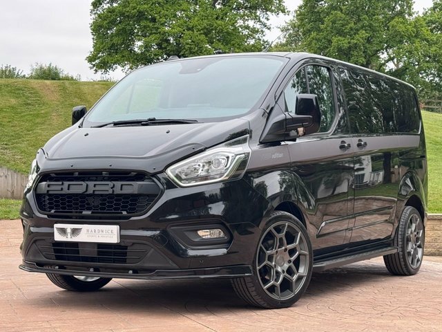 Ford Transit Custom 2021 2.0 280 Ecoblue Limited Panel Van HK71WGV Black #3