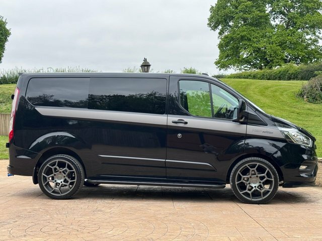 Ford Transit Custom 2021 2.0 280 Ecoblue Limited Panel Van HK71WGV Black #6