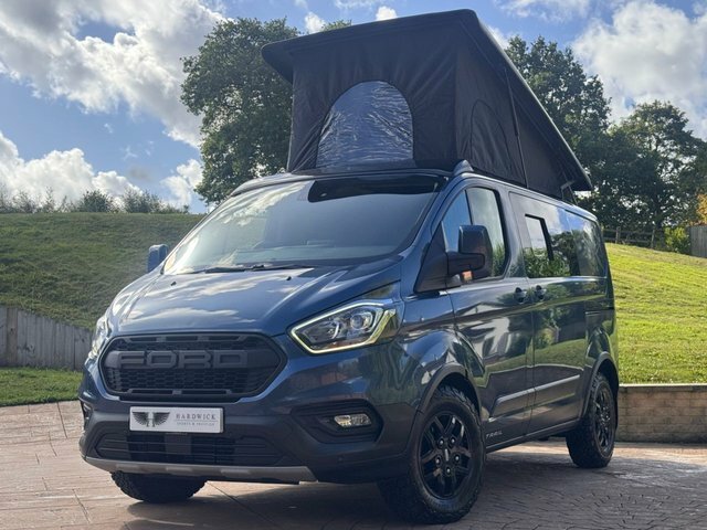 Ford Transit Custom 2022 2.0 300 Ecoblue Trail Panel Van Ma YT22VYO Blue #4