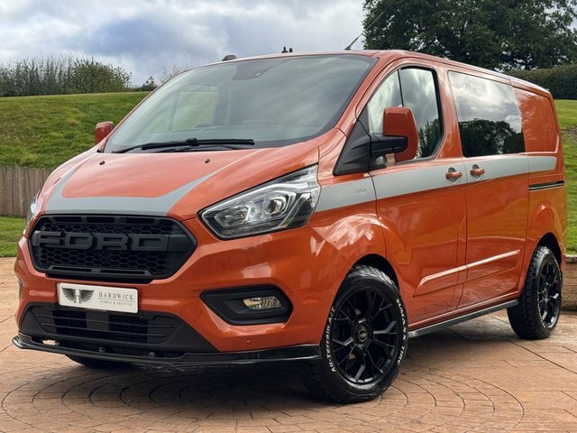 Ford Transit Custom 2021 2.0 280 Ecoblue Limited Panel Van EO71DVG Orange #3