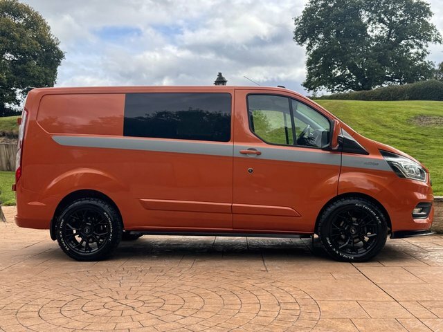 Ford Transit Custom 2021 2.0 280 Ecoblue Limited Panel Van EO71DVG Orange #5
