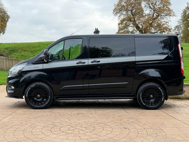 Ford Transit Custom 2021 2.0 280 Ecoblue Limited Panel Van YP21ORZ Black #6