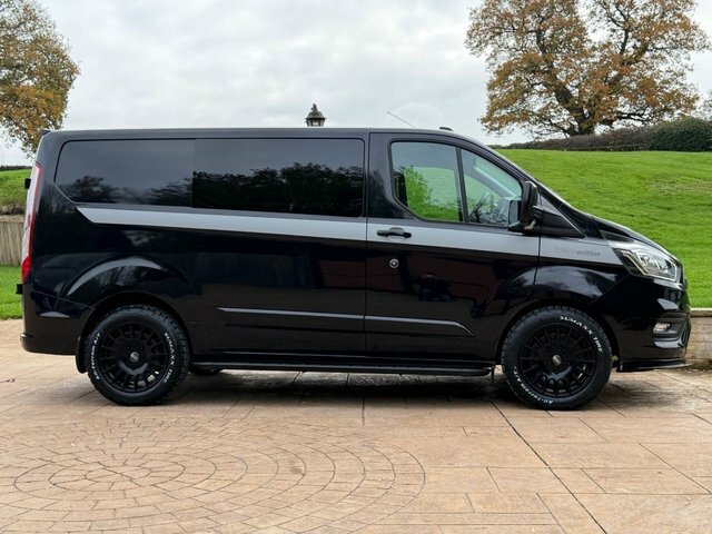 Ford Transit Custom 2021 2.0 280 Ecoblue Limited Panel Van YP21ORZ Black #5
