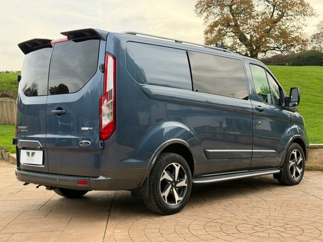 Ford Transit Custom 2022 2.0 300 Ecoblue Mhev Active Panel Van Die DS71LZM Blue #6