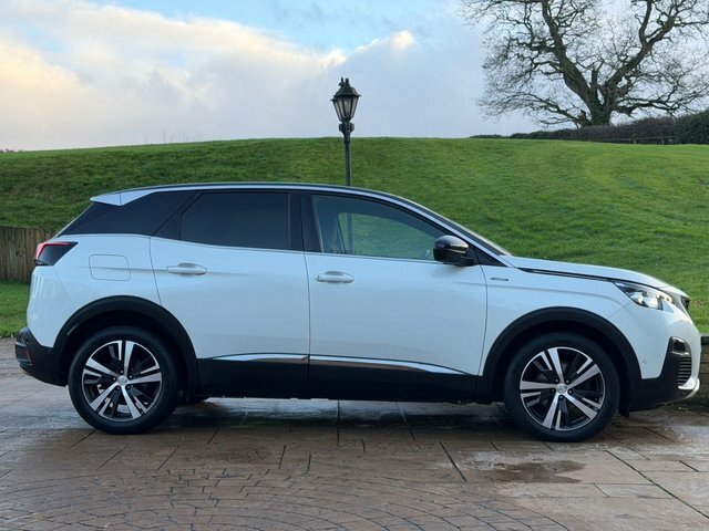 Peugeot 3008 2017 2.0 Bluehdi Gt Line Suv Eur White #3