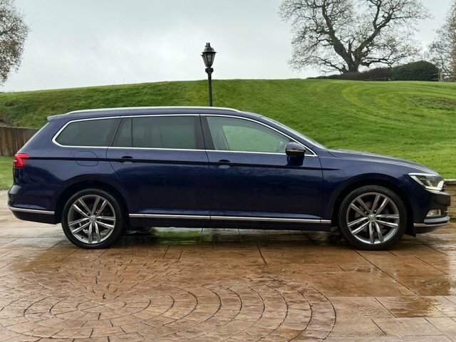 Volkswagen Passat 2018 1.6 Tdi Gt Estate Euro 6 S NL18FKO Blue #3