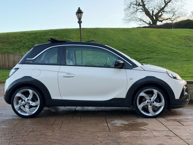 Vauxhall Adam 2017 1.0I Turbo Ecotec Rocks Air Hatchback Pet White #3