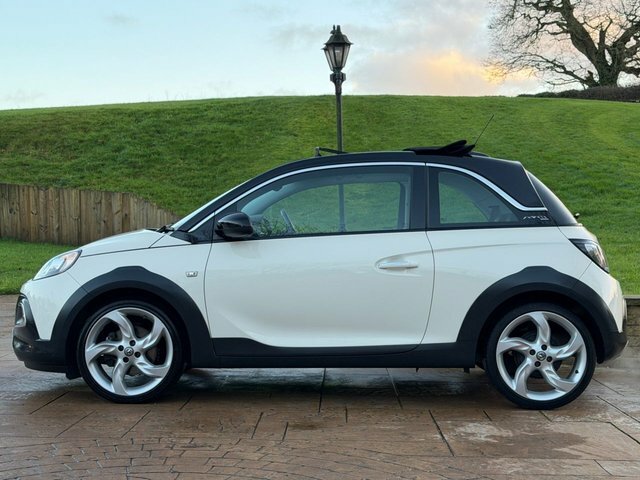 Vauxhall Adam 2017 1.0I Turbo Ecotec Rocks Air Hatchback Pet White #4