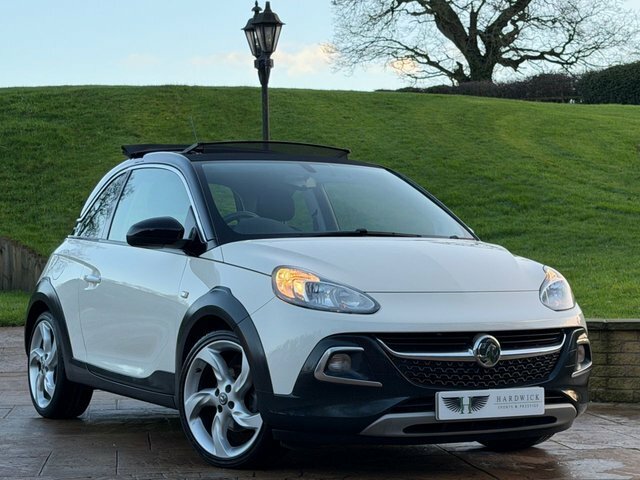 Vauxhall Adam 2017 1.0I Turbo Ecotec Rocks Air Hatchback Pet White