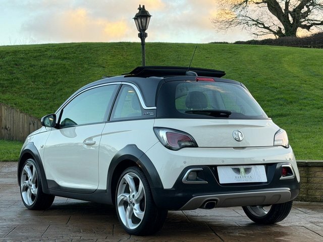Vauxhall Adam 2017 1.0I Turbo Ecotec Rocks Air Hatchback Pet White #6