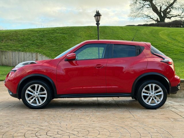 Nissan Juke 2015 1.2 Dig-t Acenta Suv Euro 6 DP65CVF Red #4