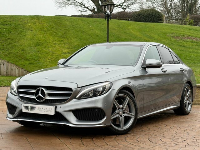 Mercedes-Benz C Class 2015 2.1 C250d Amg Line Premium Saloon Diese MT65MXY Red #2