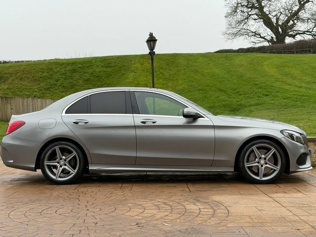 Mercedes-Benz C Class 2015 2.1 C250d Amg Line Premium Saloon Diese MT65MXY Red #3