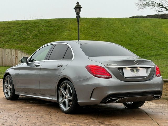 Mercedes-Benz C Class 2015 2.1 C250d Amg Line Premium Saloon Diese MT65MXY Red #6