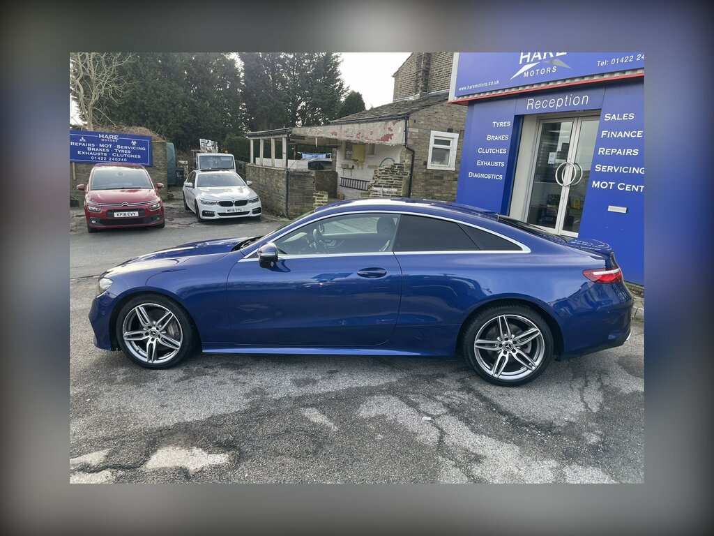 Mercedes-Benz E Class E 350 Amg Line KF21FVT Blue #4