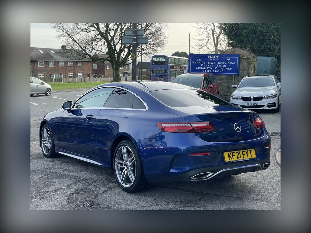 Mercedes-Benz E Class E 350 Amg Line KF21FVT Blue #6