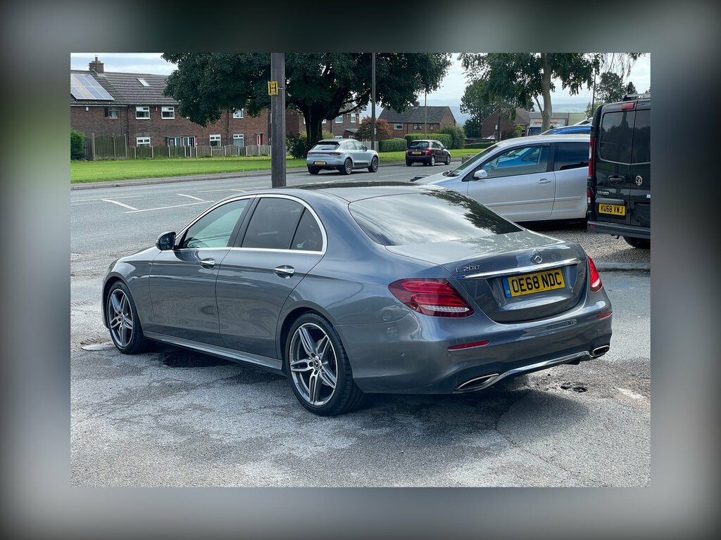 Mercedes-Benz E Class 2.0 E200 Amg Line Premium Saloon G-tr OE68NDC Grey #3