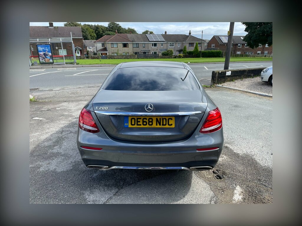 Mercedes-Benz E Class 2.0 E200 Amg Line Premium Saloon G-tr OE68NDC Grey #4