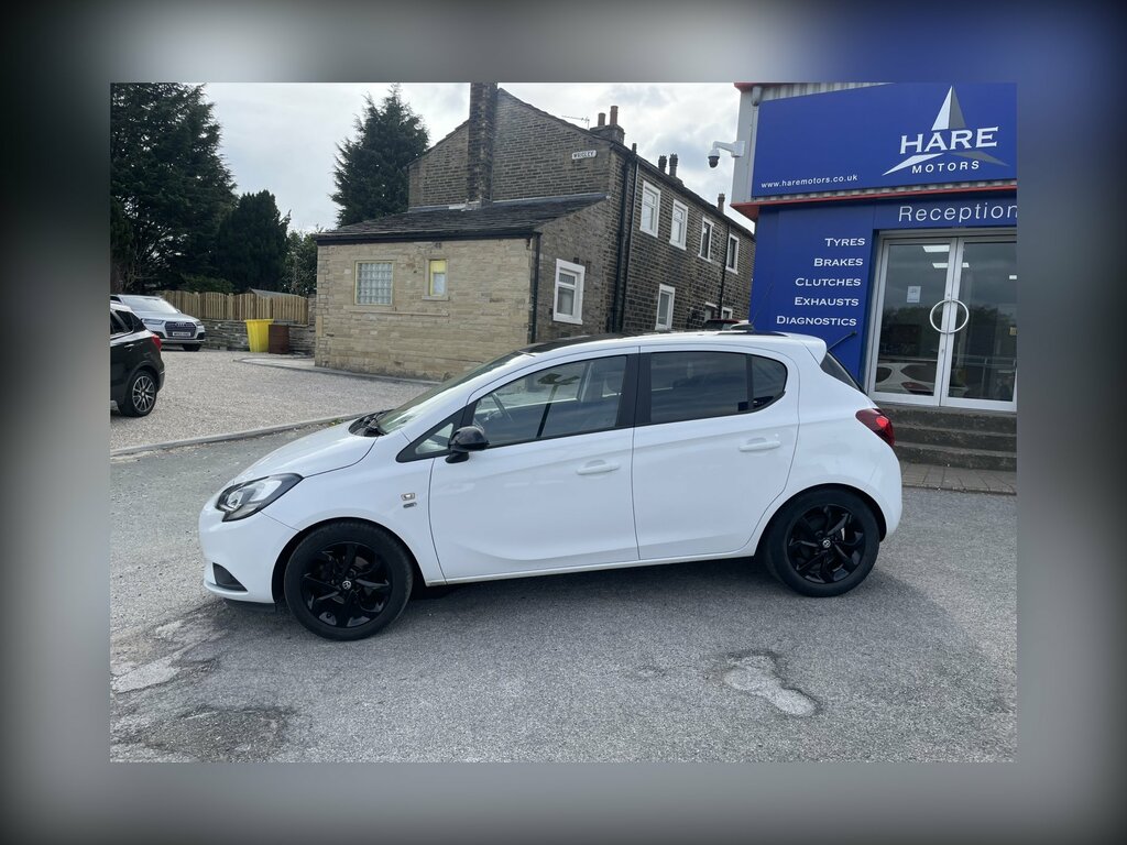 Vauxhall Corsa 1.4I Ecotec Griffin Hatchback Eu MH19NAA White #3