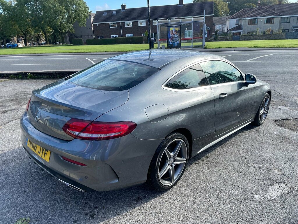 Mercedes-Benz C Class 2.0 C200 Amg Line Coupe 7G-tronic Euro HN16JYF Grey #6