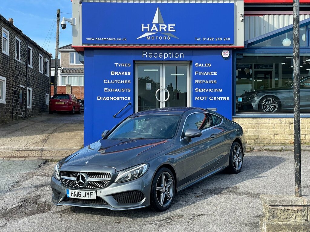 Mercedes-Benz C Class 2.0 C200 Amg Line Coupe 7G-tronic Euro Grey