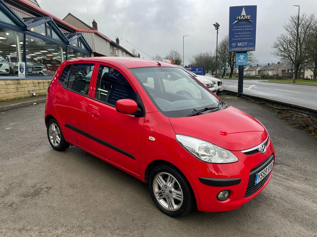 Hyundai I10 1.2 Comfort Hatchback Euro 4 77 YS59VYE Red #3