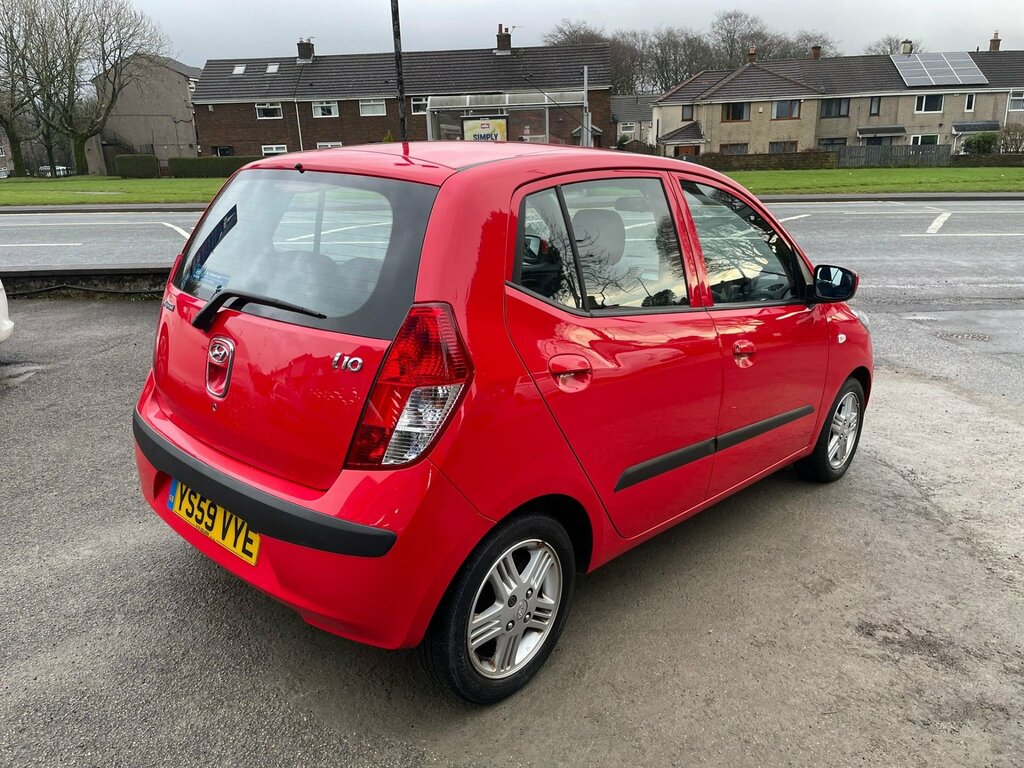 Hyundai I10 1.2 Comfort Hatchback Euro 4 77 YS59VYE Red #5