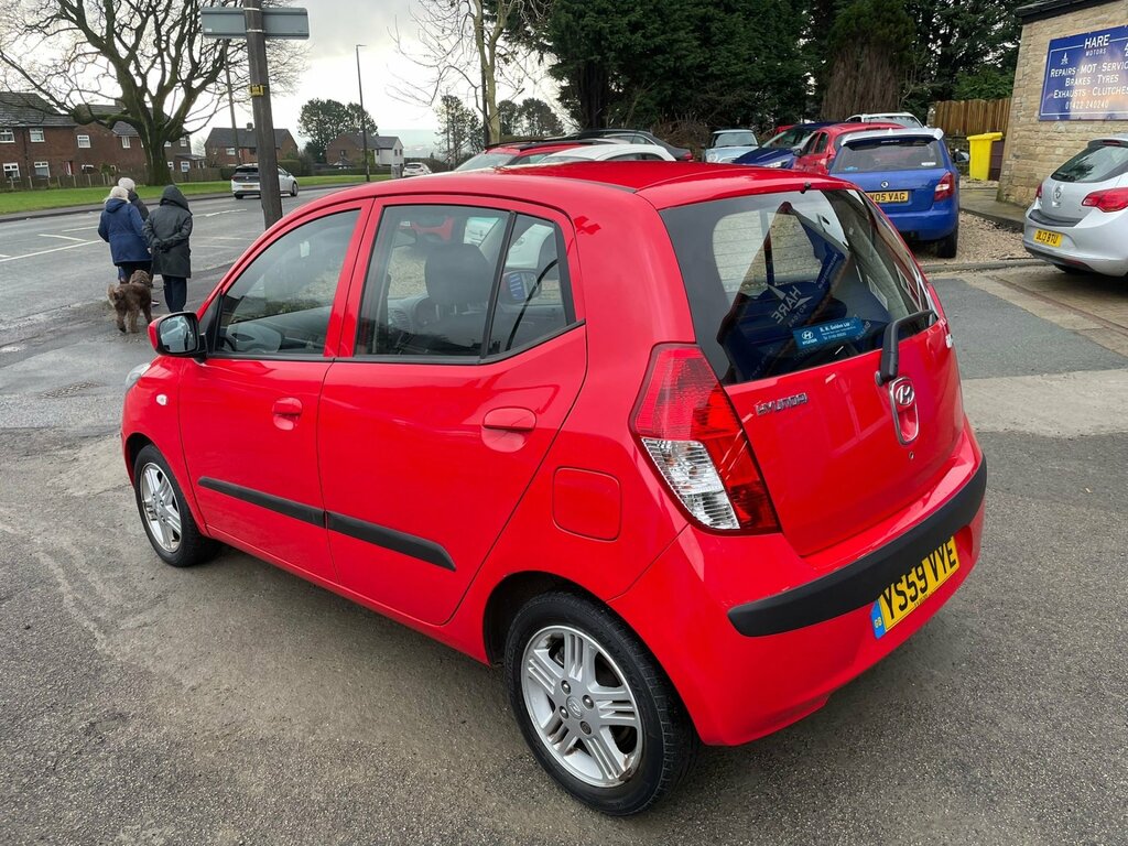 Hyundai I10 1.2 Comfort Hatchback Euro 4 77 YS59VYE Red #6