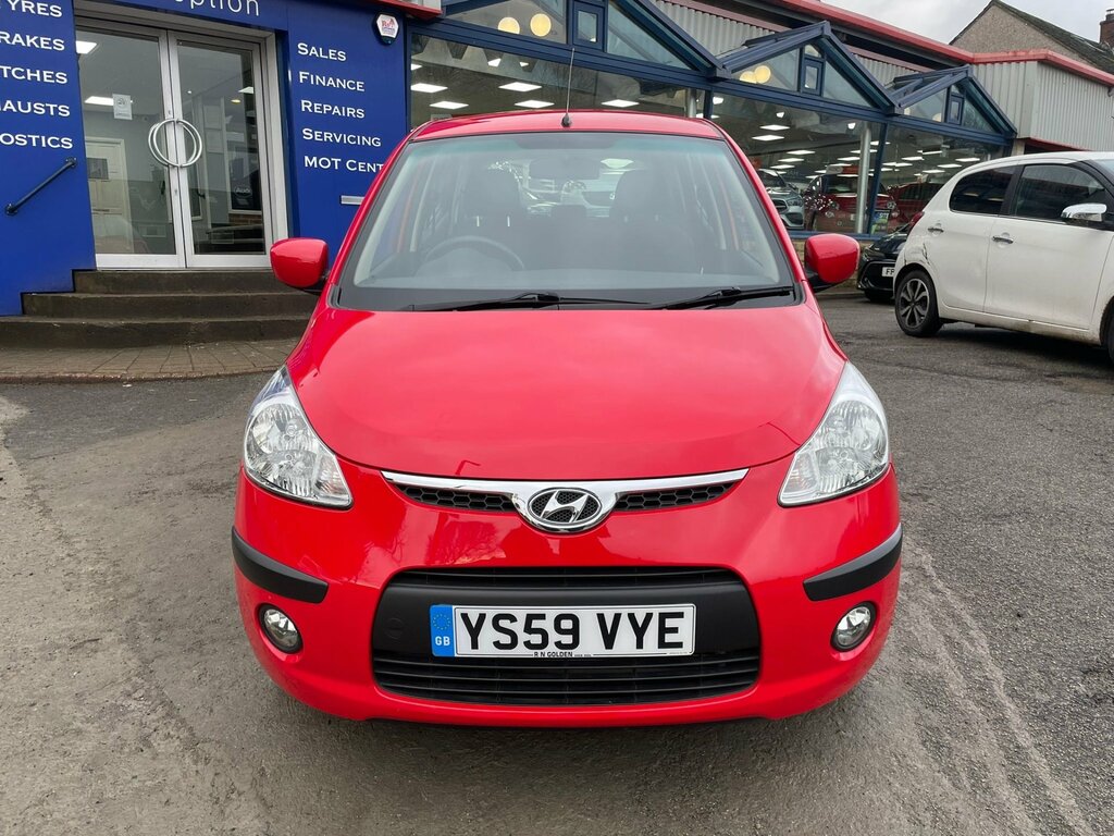 Hyundai I10 1.2 Comfort Hatchback Euro 4 77 YS59VYE Red #2