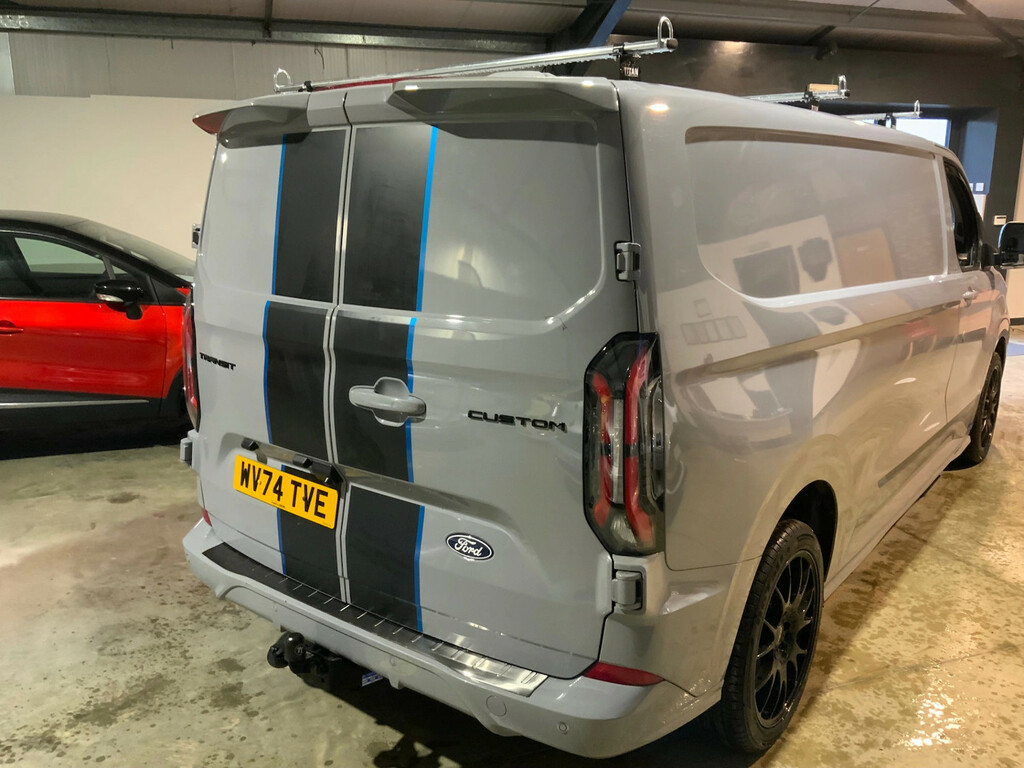 Ford Transit Custom 2.0 Ecoblue 170Ps H1 Van Sport Panel Van Dies WV74TVE Grey #3