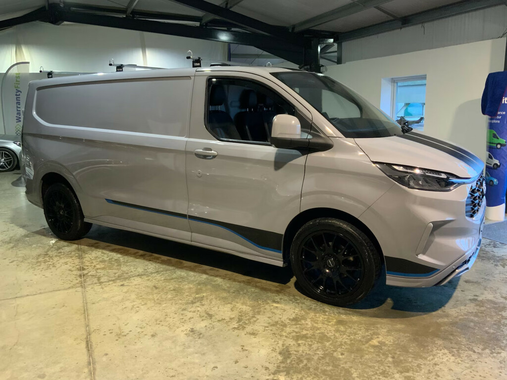 Ford Transit Custom 2.0 Ecoblue 170Ps H1 Van Sport Panel Van Dies WV74TVE Grey #2
