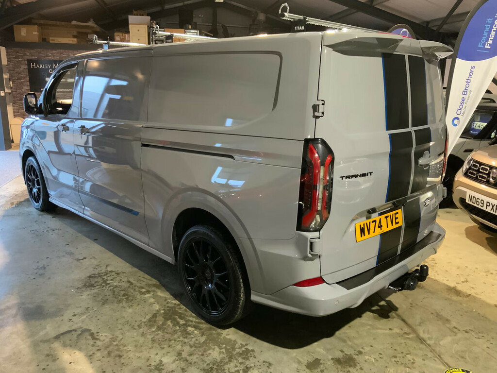 Ford Transit Custom 2.0 Ecoblue 170Ps H1 Van Sport Panel Van Dies WV74TVE Grey #6
