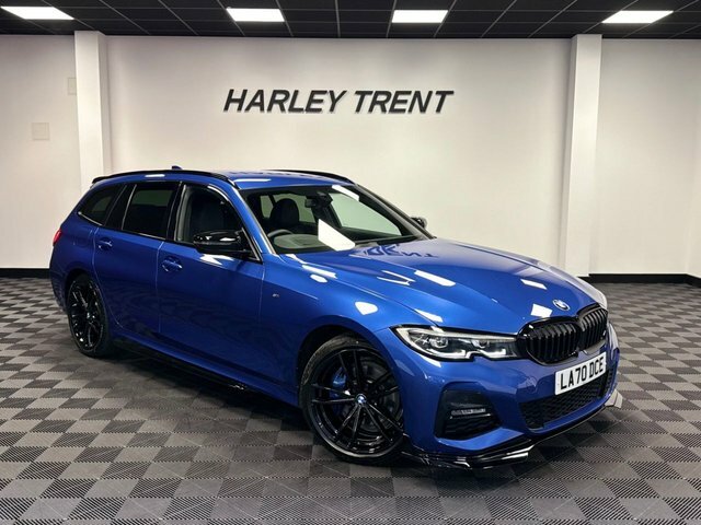 BMW 3 Series 2.0 330E 12Kwh M Sport Touring Plug-in Blue