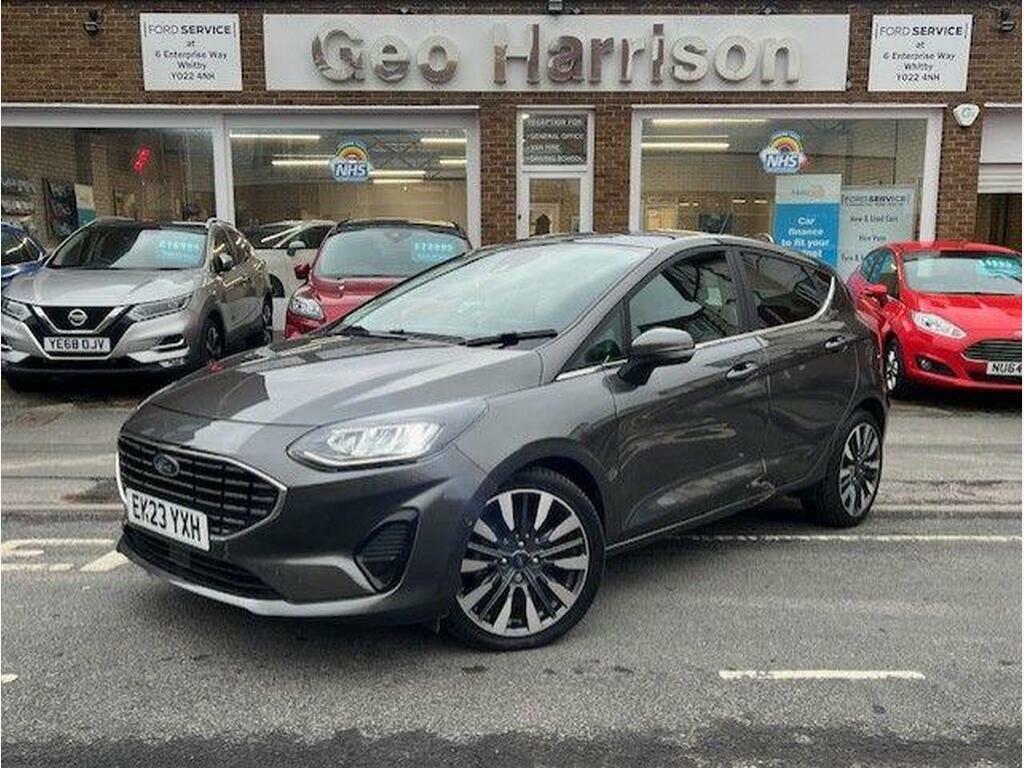Ford Fiesta 1.0T Ecoboost Mhev Titanium X Dct Euro 6 S S EK23YXH Grey #4