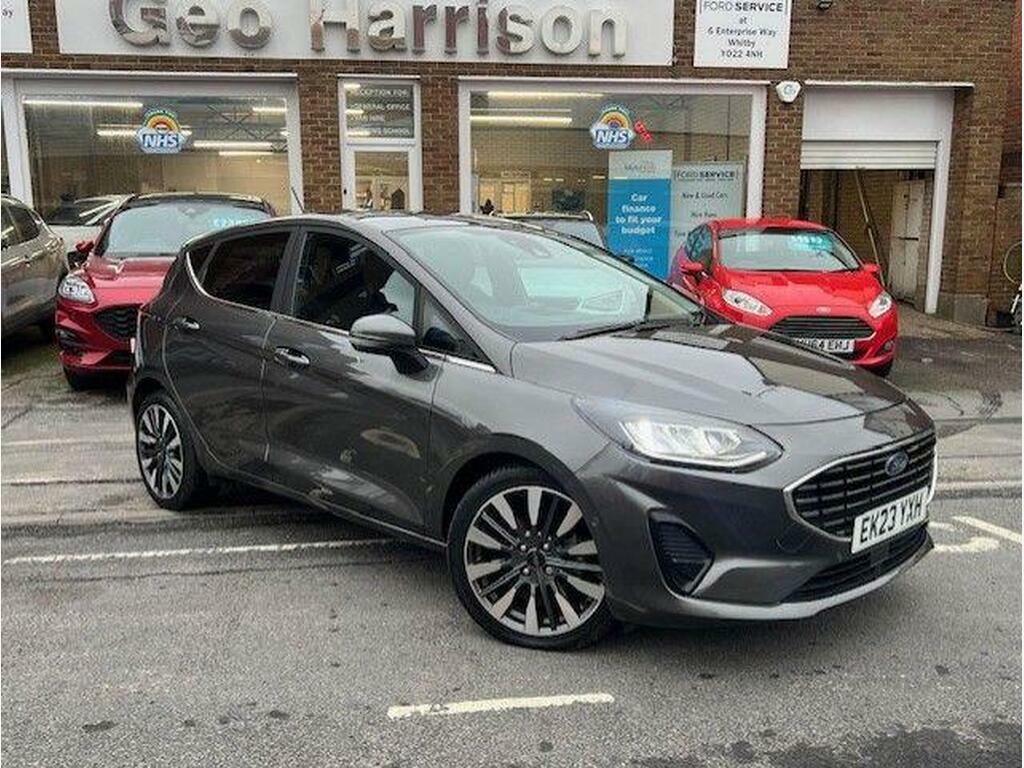 Ford Fiesta 1.0T Ecoboost Mhev Titanium X Dct Euro 6 S S EK23YXH Grey #2