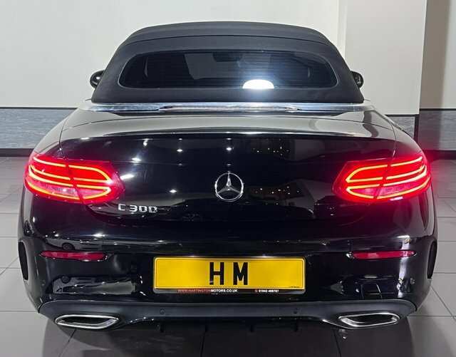 Mercedes-Benz C Class 2.0 C300 Amg Line Cabriolet G-tronic E LB17ULJ Black #6