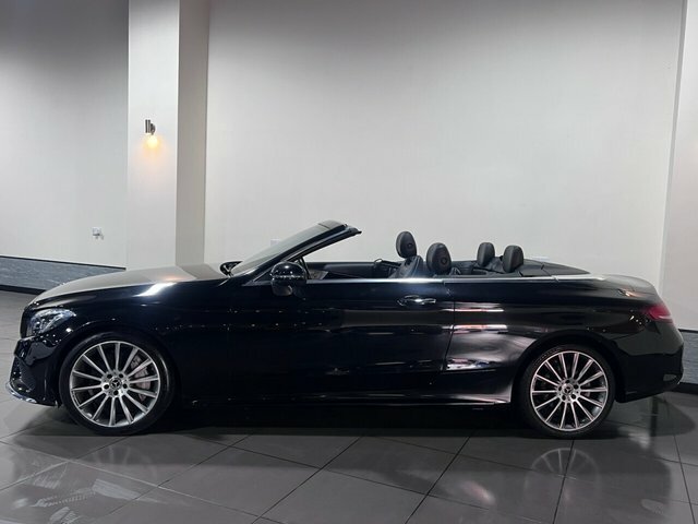 Mercedes-Benz C Class 2.0 C300 Amg Line Cabriolet G-tronic E LB17ULJ Black #4