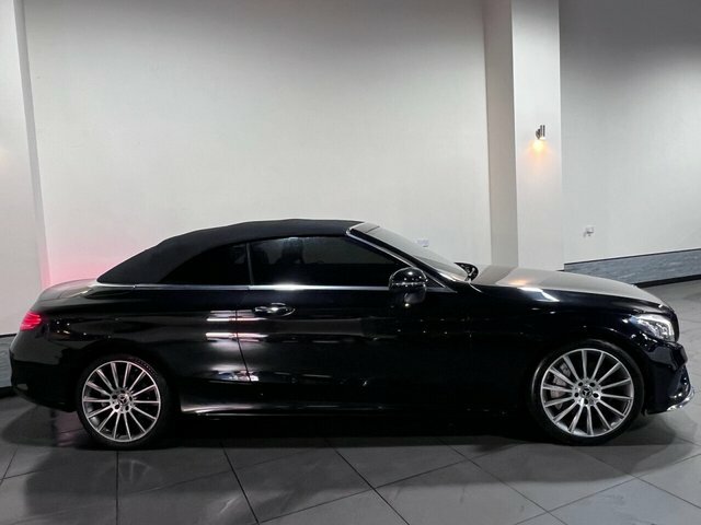 Mercedes-Benz C Class 2.0 C300 Amg Line Cabriolet G-tronic E LB17ULJ Black #3