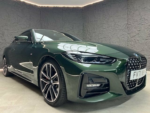 BMW 4 Series Gran Coupe Coupe FV71NFF Green #5