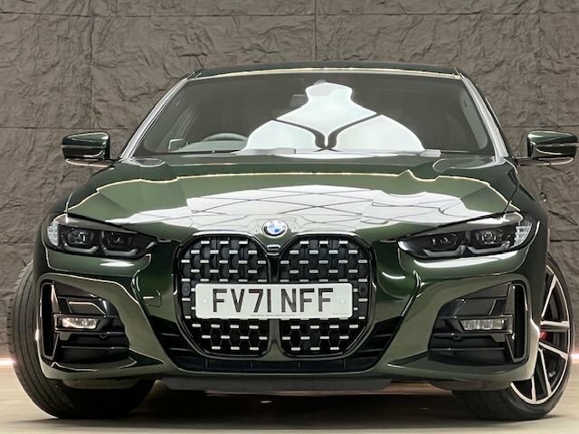 BMW 4 Series Gran Coupe Coupe FV71NFF Green #2