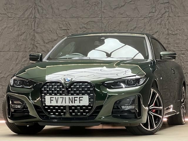 BMW 4 Series Gran Coupe Coupe FV71NFF Green #6