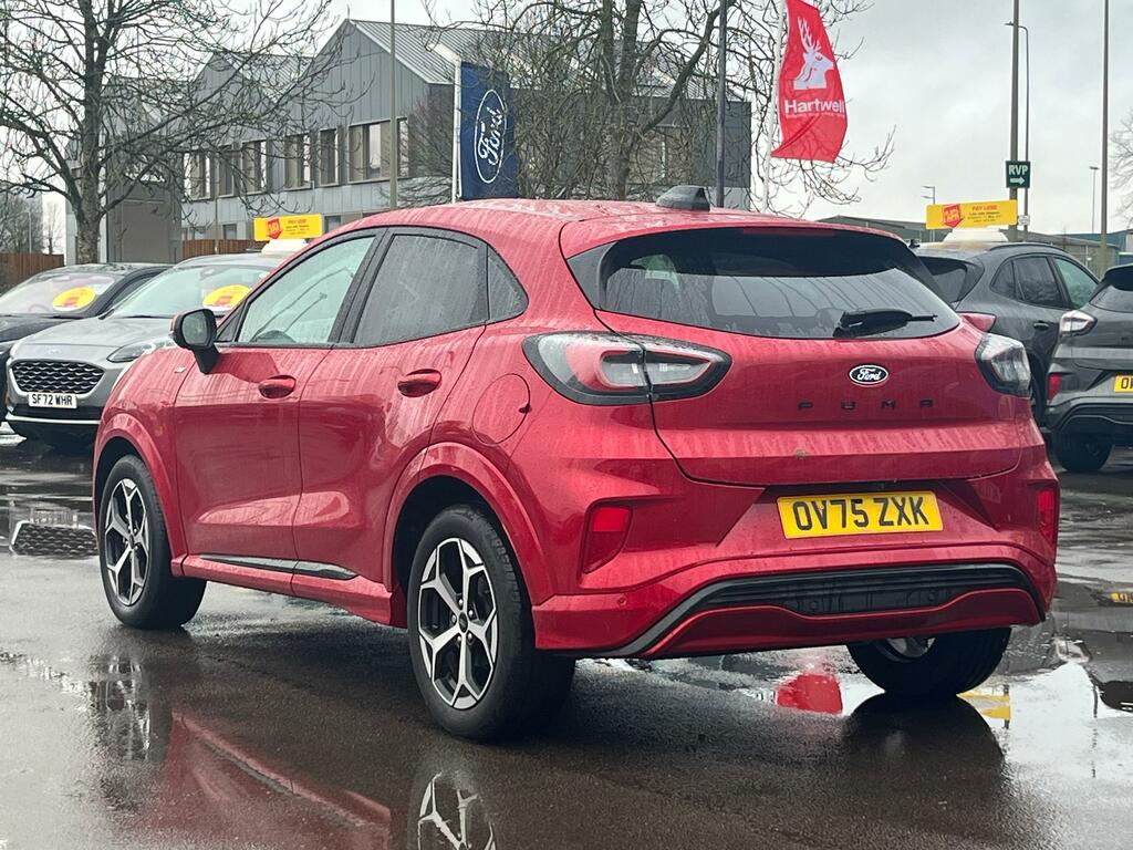 Ford Puma 1.0T Ecoboost Mhev St-line Suv Hybrid M OV75ZXK Red #2