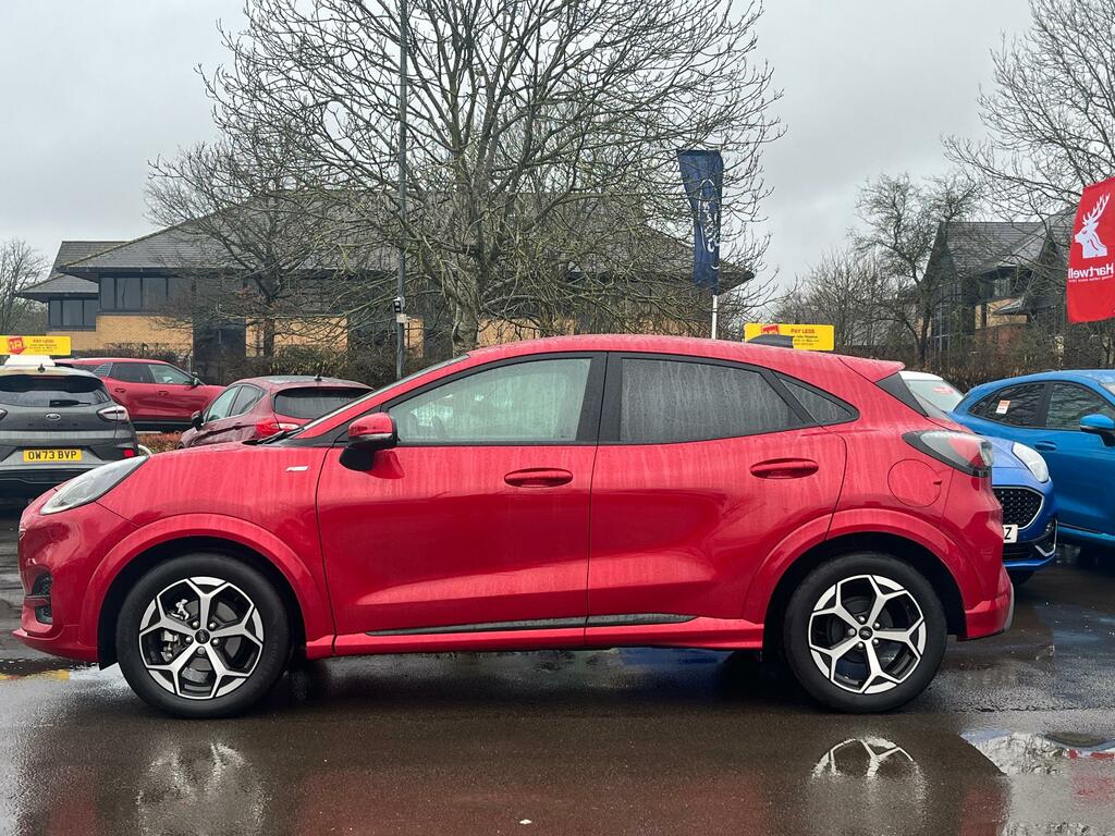 Ford Puma 1.0T Ecoboost Mhev St-line Suv Hybrid M OV75ZXK Red #5
