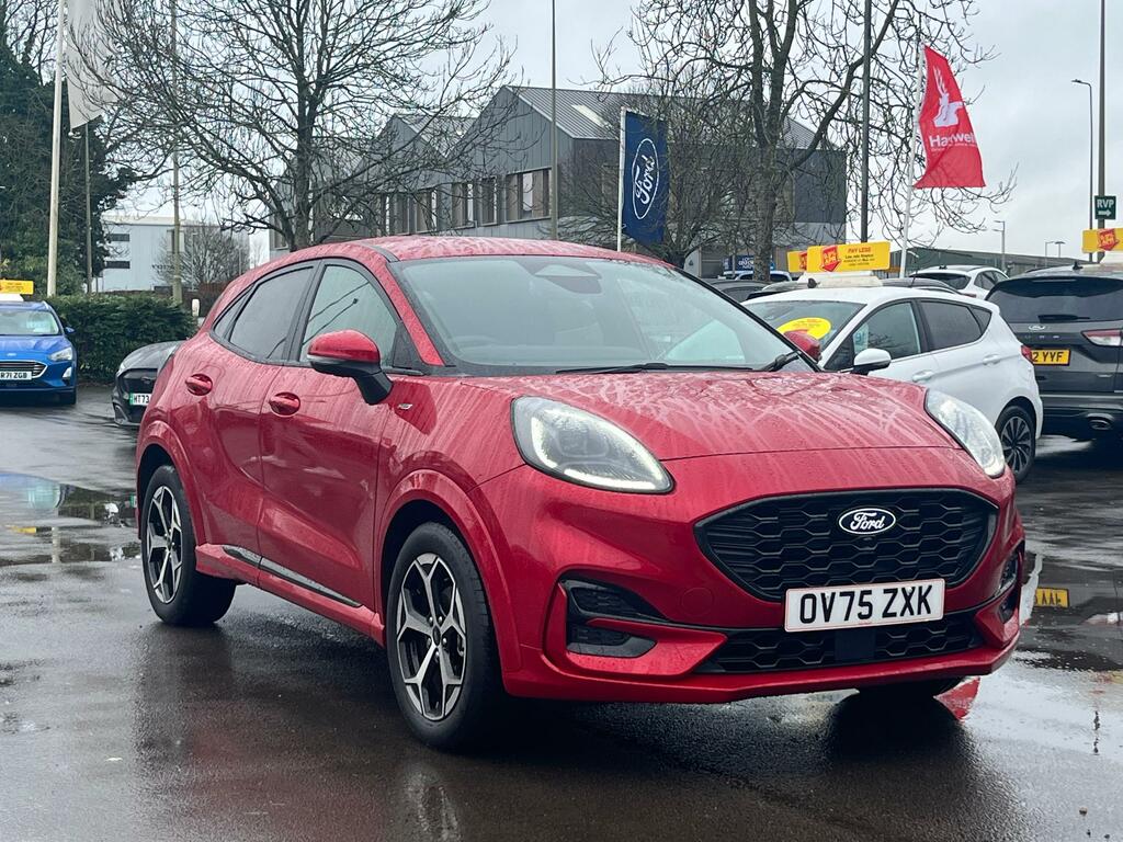 Ford Puma 1.0T Ecoboost Mhev St-line Suv Hybrid M Red