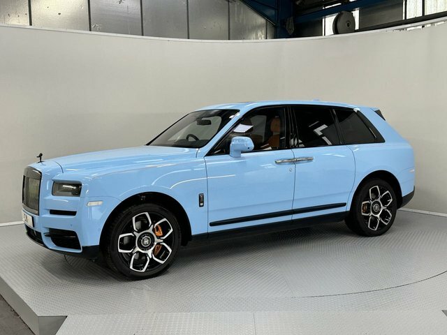 Rolls-Royce Cullinan 6.75 V12 Black Badge Suv 4Wd Euro JEZ1 Blue #4