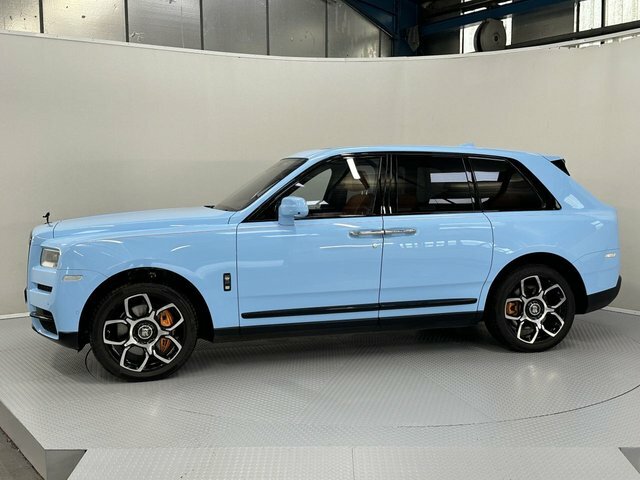 Rolls-Royce Cullinan 6.75 V12 Black Badge Suv 4Wd Euro JEZ1 Blue #5