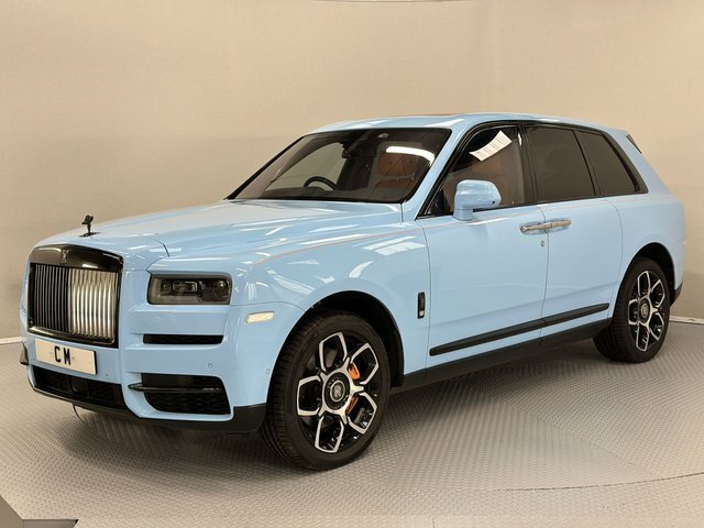 Rolls-Royce Cullinan 6.75 V12 Black Badge Suv 4Wd Euro JEZ1 Blue #2