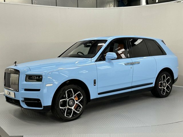 Rolls-Royce Cullinan 6.75 V12 Black Badge Suv 4Wd Euro JEZ1 Blue #3